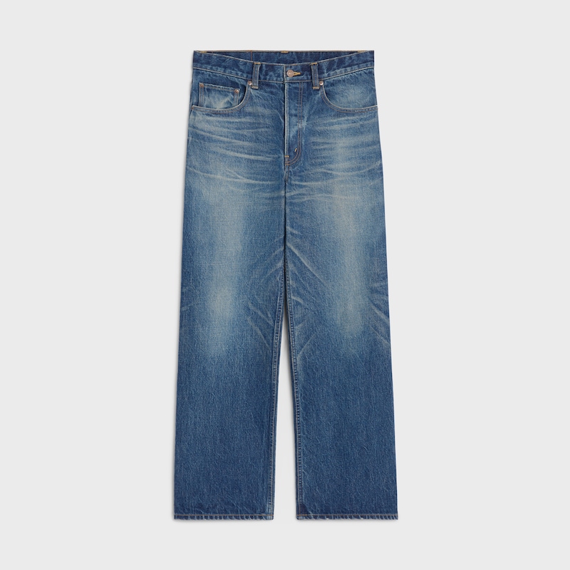 max jeans in denim - BROKEN BLUE WASH -  - 1 | CELINE