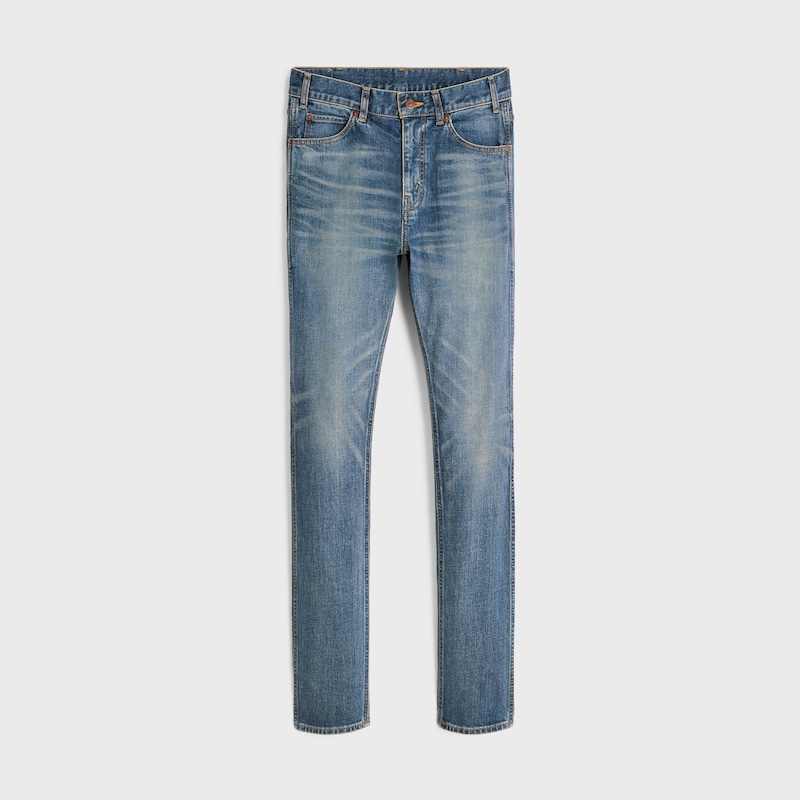 skinny jeans in vintage union wash denim - VINTAGE UNION WASH -  - 1 | CELINE