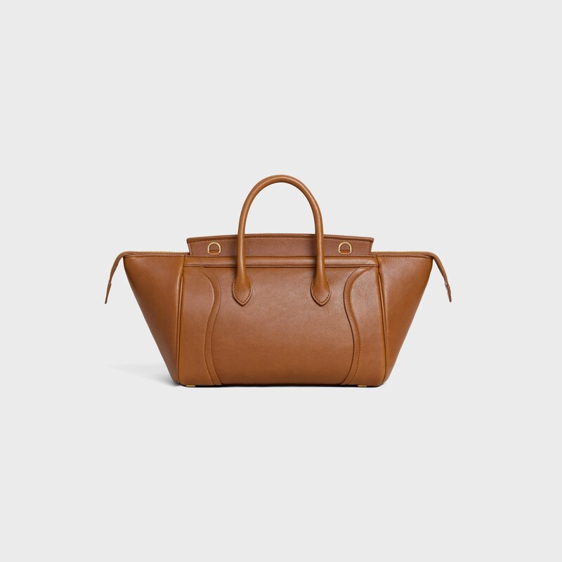 LITTLE LUGGAGE IN SUPPLE SHINY LAMBSKIN - SOFT TAN - HIVER CELINE - WINTER SELECTION - 1 | CELINE