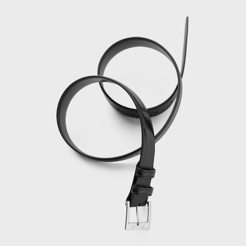 CINTUR&Oacute;N BC-28 30&nbsp;MM DE PIEL TAURILLON - NEGRO -  - 1 | CELINE