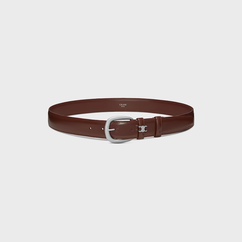 VIVIENNE G&Uuml;RTEL 30&nbsp;mm AUS Taurillonleder - KASTANIE -  - 1 | CELINE