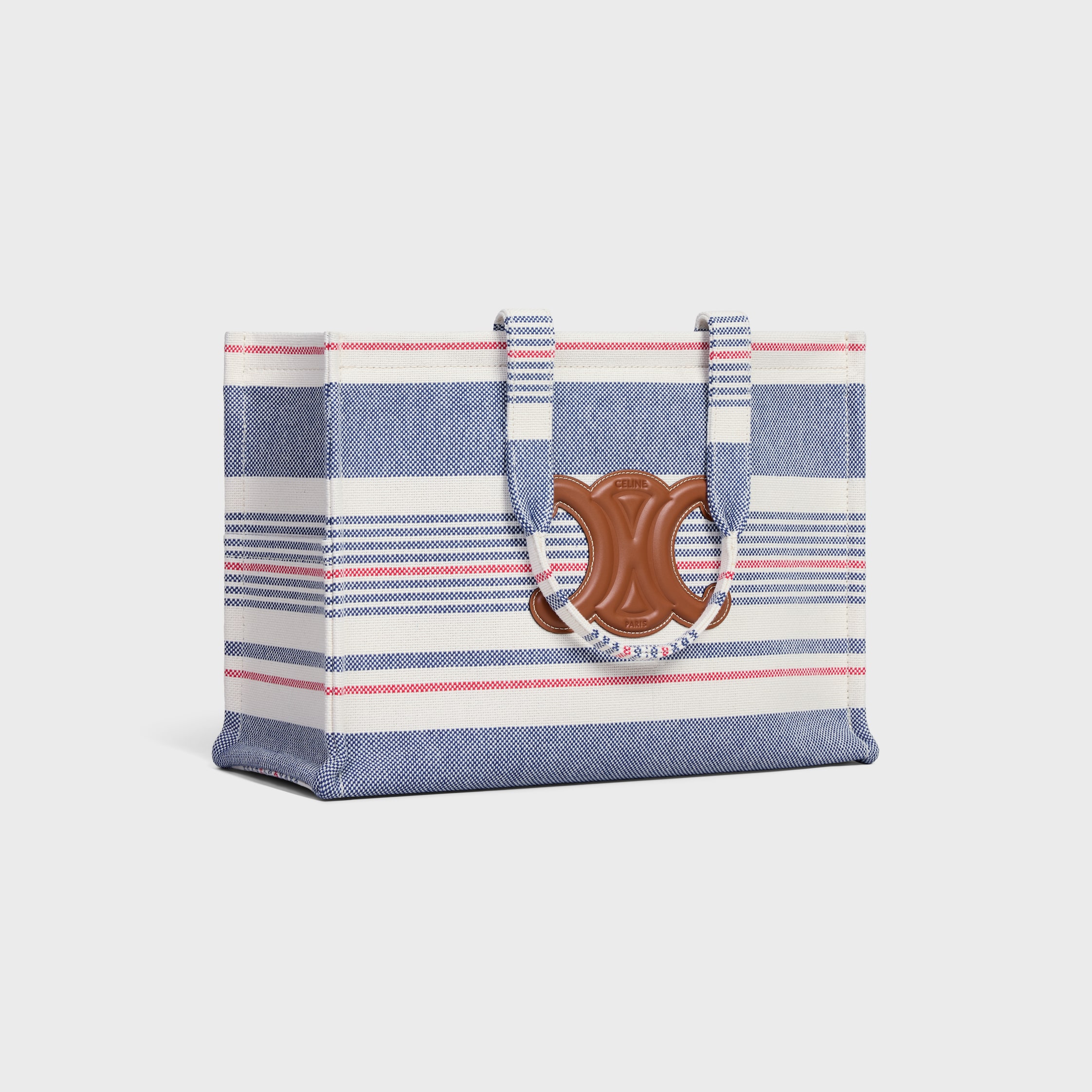VIP特価【CELINE】SMALL CABAS TAHIS STRIPED TEXTILE 199162FU6 VIP特価【CELINE】SMALL CABAS TAHIS STRIPED TEXTILE 199162FU6