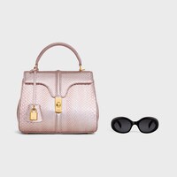 Small 16 Bag IN pearly python - LIGHT PINK - 16 - 1 | CELINE