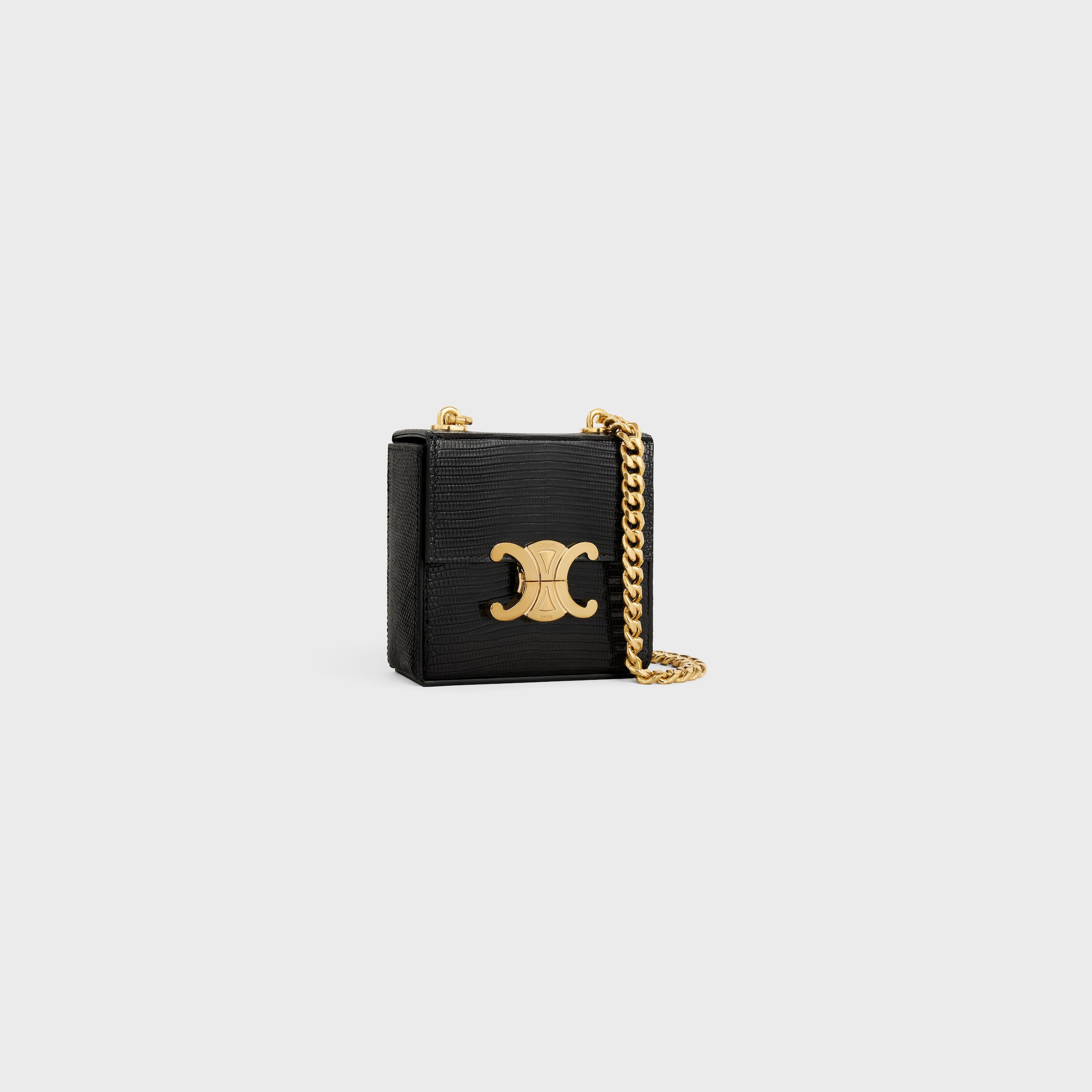 【美品・箱付き】CELINE Mini Triomphe ブラック 楽天市場】セリーヌ CELINE ショルダーバッグ MINI TRIOMPHE