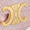 MINI CHAIN CLAUDE in pearly python - LIGHT PINK - MORE LINES - 5 | CELINE