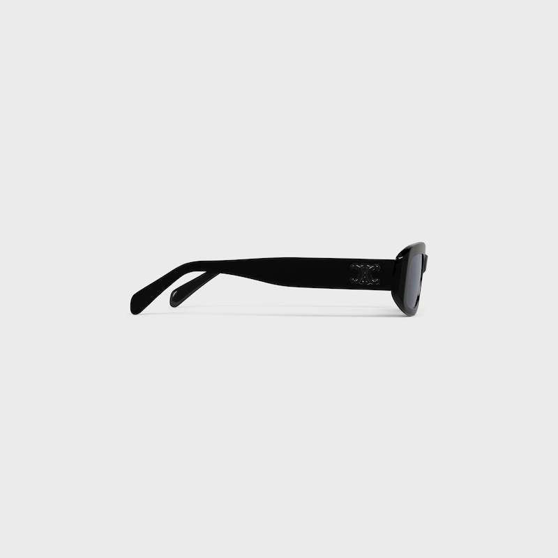 Triomphe Men 01 sunglasses in Acetate - BLACK/BLACK -  - 1 | CELINE