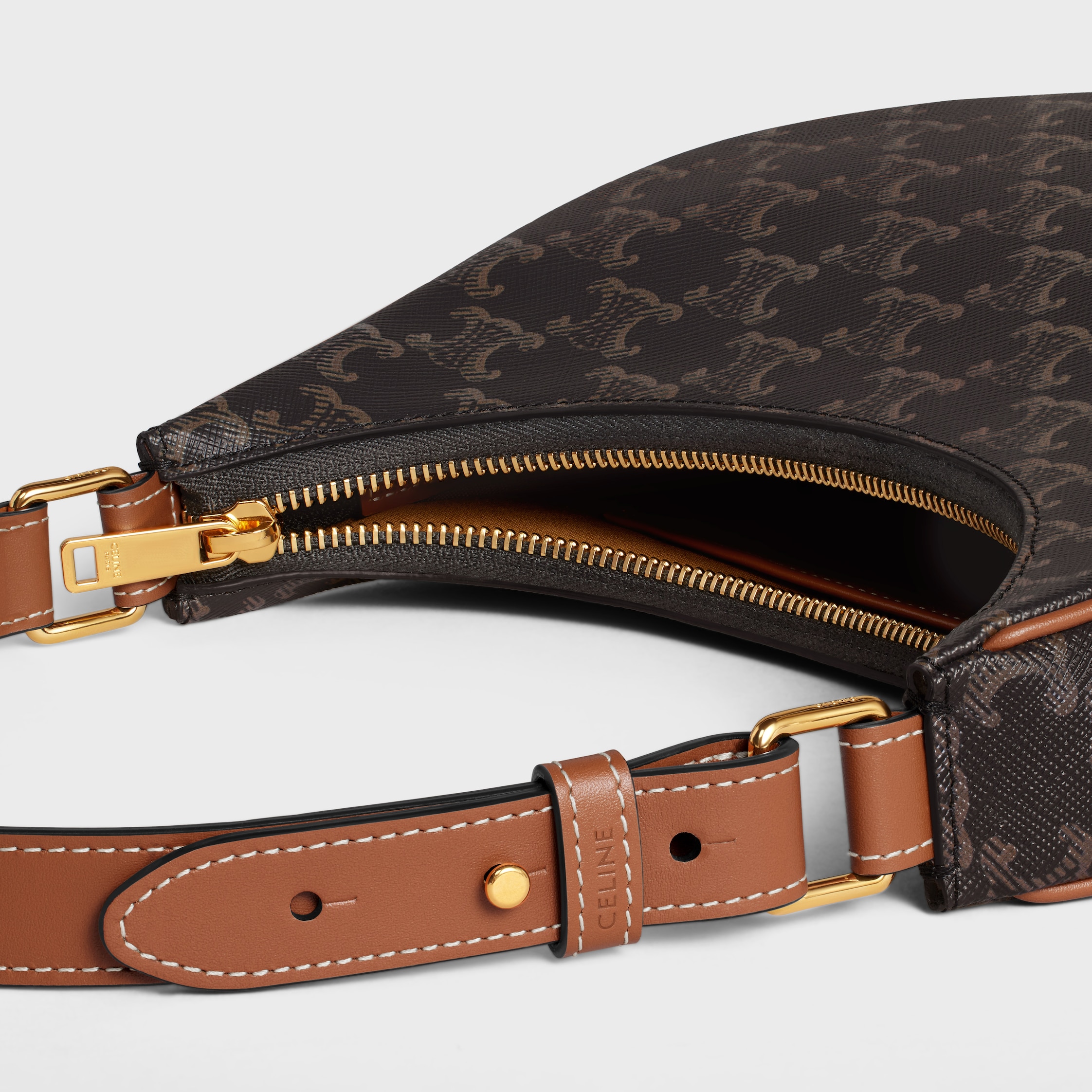 CELINE 関税込 AVA TRIOMPHE BAG ハンドバッグ Women's Ava bag in Triomphe canvas and calfskin | CELINE | 24S