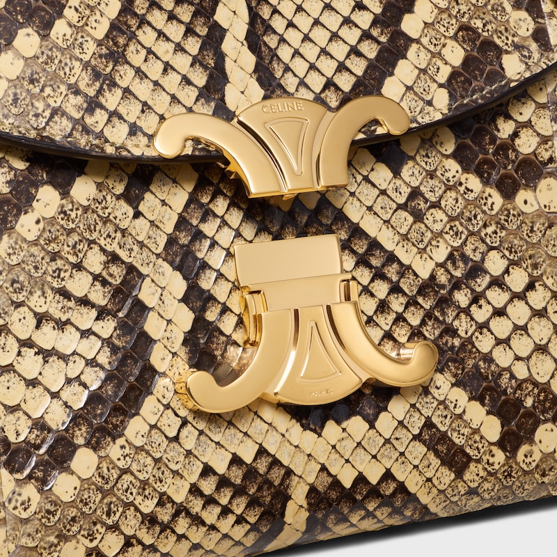 BOLSO TEEN NINO DE PIEL DE PITÓN - MIEL - NINO - 1 | CELINE