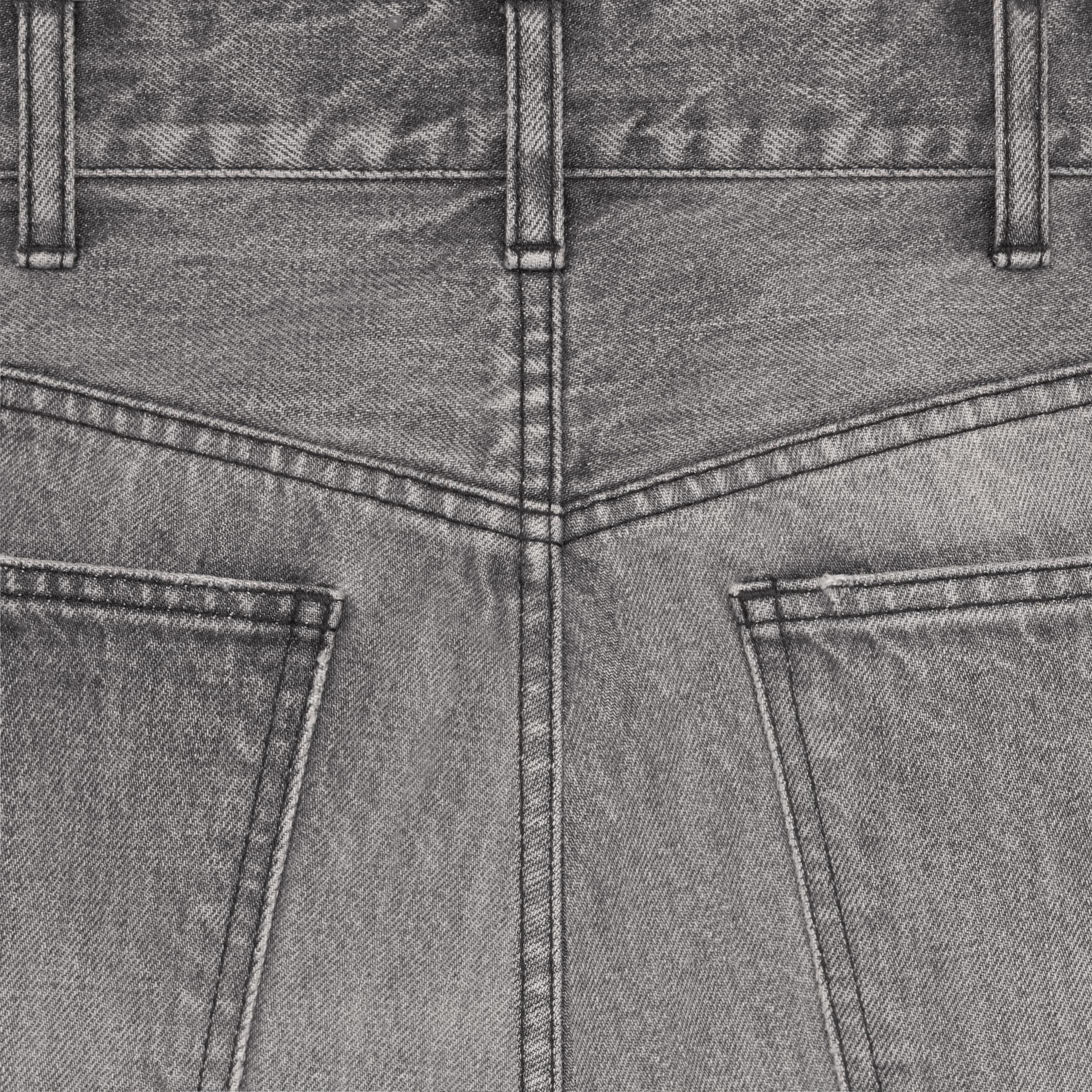 wesley jeans in grey valley wash denim - GREY VALLEY | CELINE