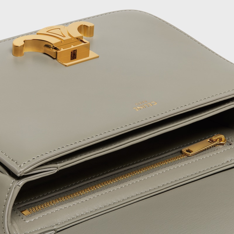 틴 트리옹프 백 - 샤이니 카프스킨 - 그린 클레이 - 트리옹프 - 1 | CELINE