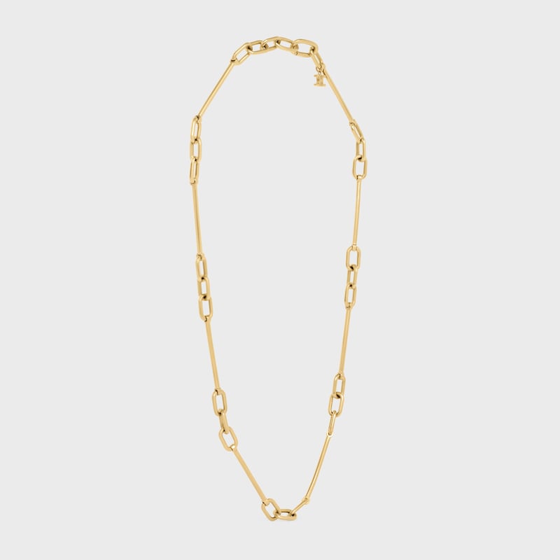 Celine Charms Necklace in Brass with Gold Finish - GOLD - NEW - 1 | CELINE
