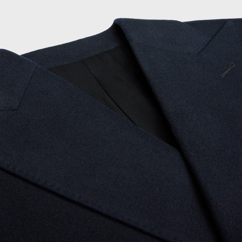 prince jacket IN WOOL CLOTH - NAVY -  - 1 | CELINE