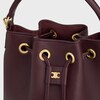 TEEN CLARA BAG IN SUPPLE GRAINED CALFSKIN - Deep Burgundy - MORE LINES - 4 | CELINE
