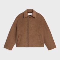 ジャケット / ダブルフェイスカシミア＆キャメル - ノワゼット -  - 1 | CELINE