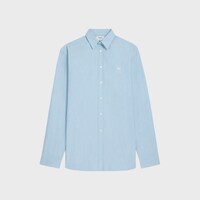 chemise large Coton chambray - BLUE JEAN -  - 1 | CELINE