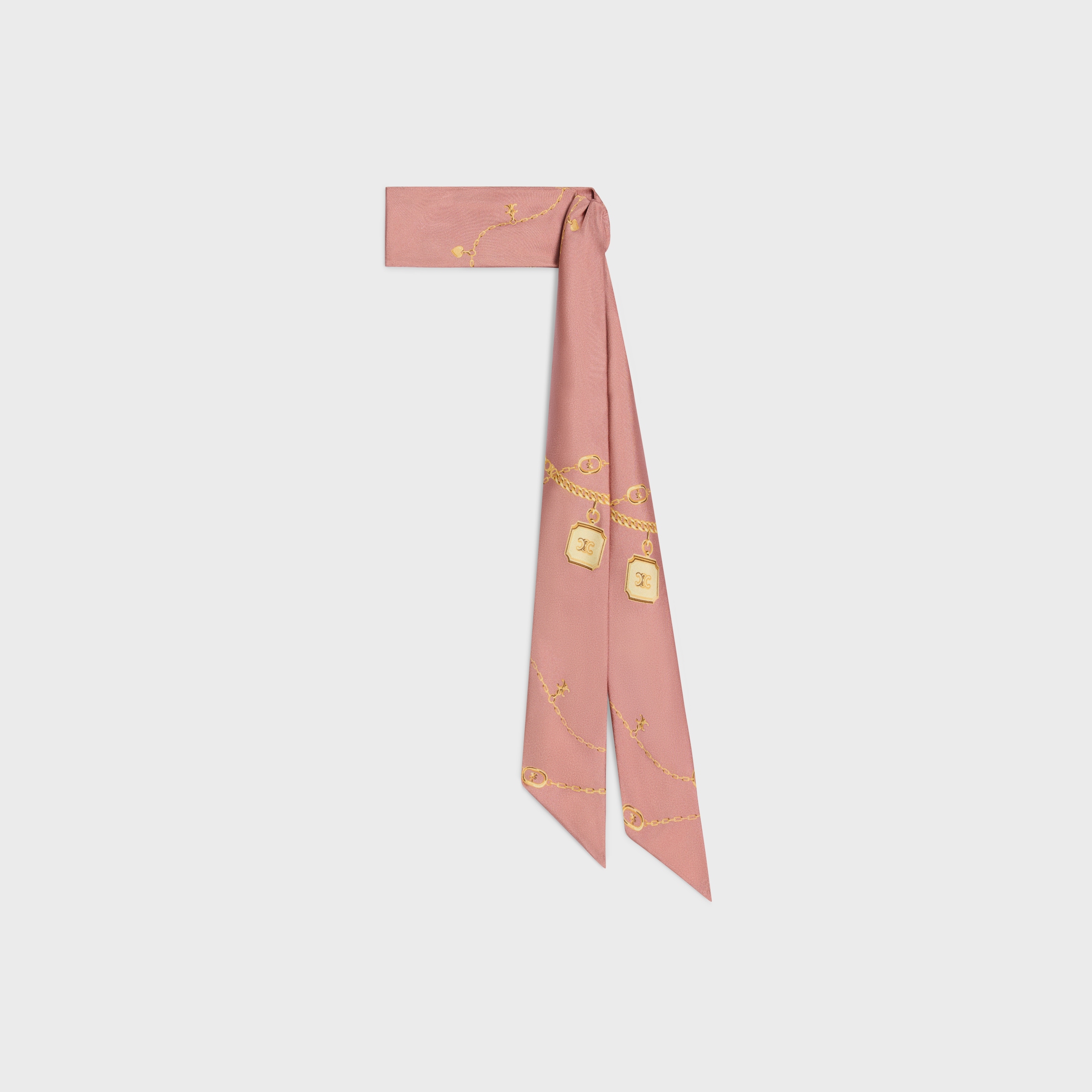 CELINE｜ (LAVALLIERE IN TRIOMPHE SILK TWILL (2AWV70R75 F CELINE｜ (LAVALLIERE IN TRIOMPHE SILK TWILL (2AWV70R75 F