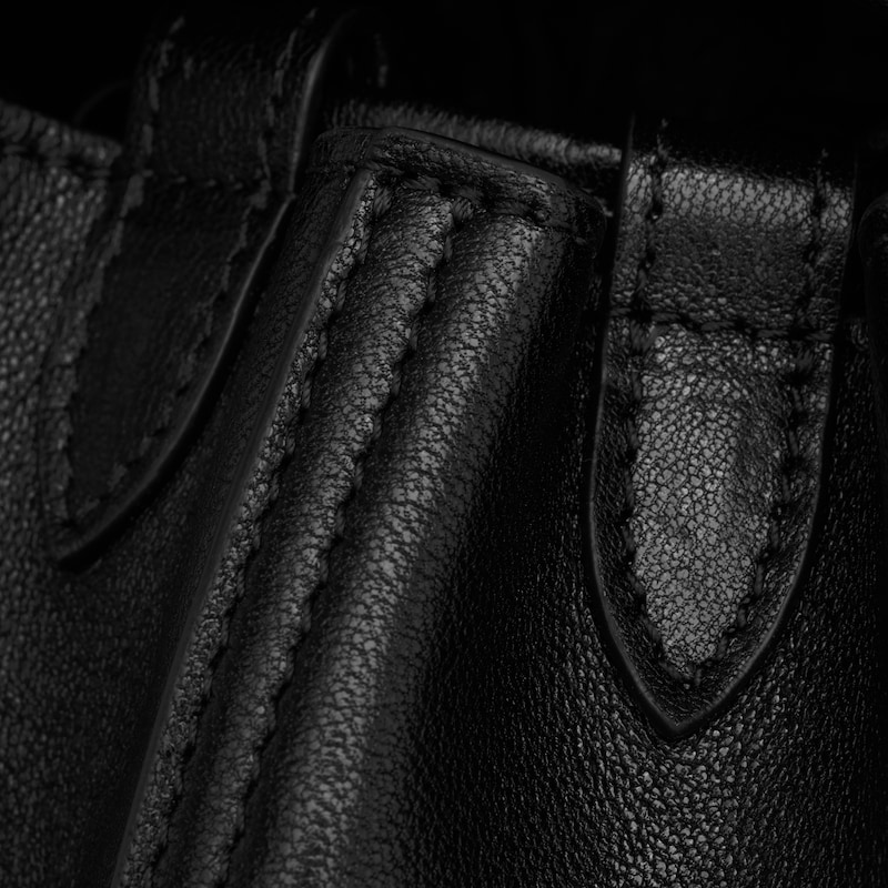 BIG BACKPACK SOFT TRIOMPHE IN SUPPLE SHINY LAMBSKIN - BLACK - GIFTS FOR HIM - 1 | CELINE