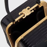 CELINE LANA MINAUDIERE in Lizard - BLACK - GIFT FINDER - 1 | CELINE
