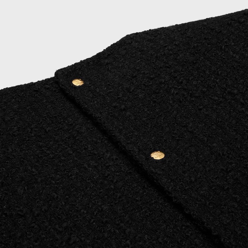 top manches longues natté laine - Noir -  - 1 | CELINE