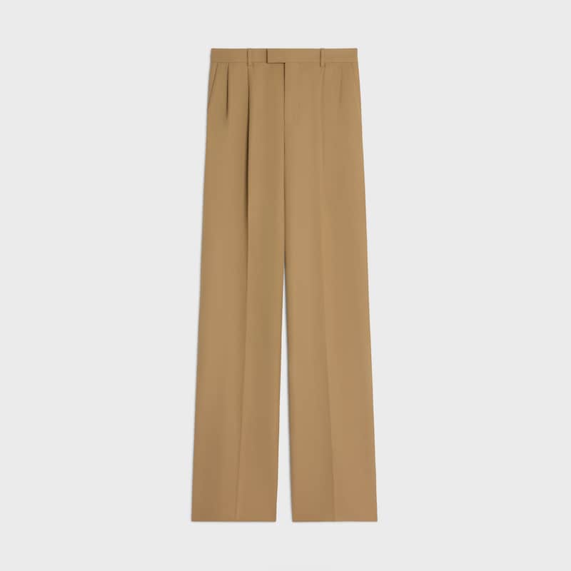 pantalon jazz laine - Sable -  - 1 | CELINE