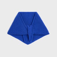 bandana IN cashmere and silk - BLEU ROI -  - 2 | CELINE