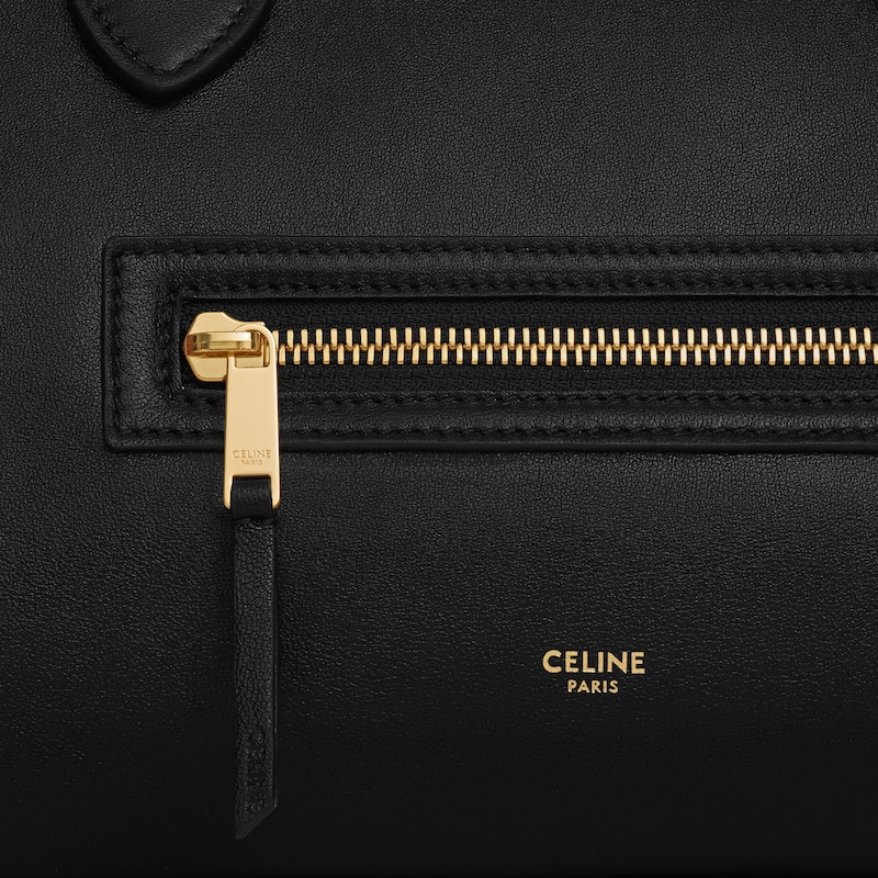LUGGAGE IN GRAINED CALFSKIN - BLACK - SHOULDER BAGS - 1 | CELINE