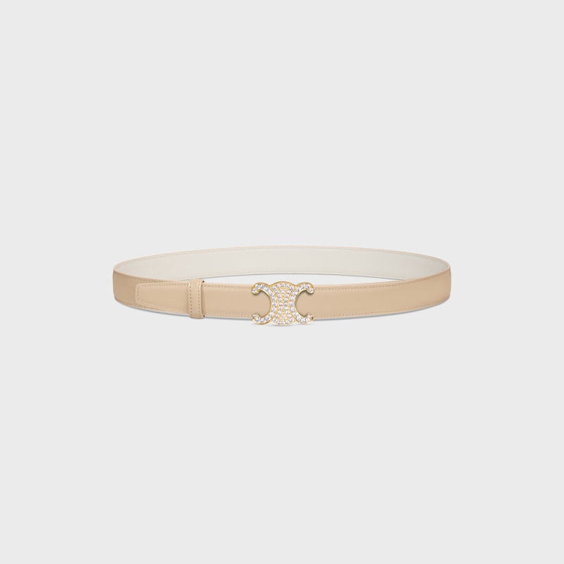 Wendbarer Riemen 25 mm AUS TAURILLON -  -  - 1 | CELINE
