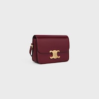 TEEN TRIOMPHE BAG IN shiny calfskin - LIGHT BURGUNDY - TRIOMPHE - 2 | CELINE