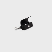 Dog Bags Holder in Smooth Calfskin - BLACK - DOG ACCESSORIES - 2 | CELINE