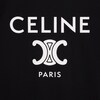 CELINE PARIS 티셔츠 - 코튼 저지 - 블랙/화이트 -  - 4 | CELINE