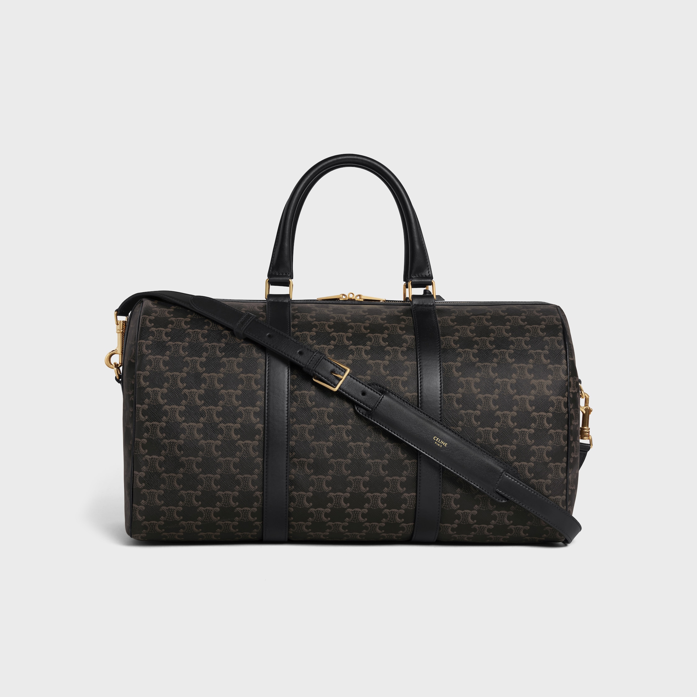 Celine ミディアム トラベルバッグ ボストンバック　2025最新作　新品 CELINEセリーヌ ミディアム トリオンフ ボストン/トラベルバッグ