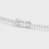 Tennis Bracelet in White Gold and Diamonds - White Gold & White -  - 4 | CELINE