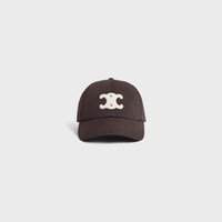 triomphe baseball cap IN WASHED COTTON GABARDINE - MACASSAR -  - 2 | CELINE