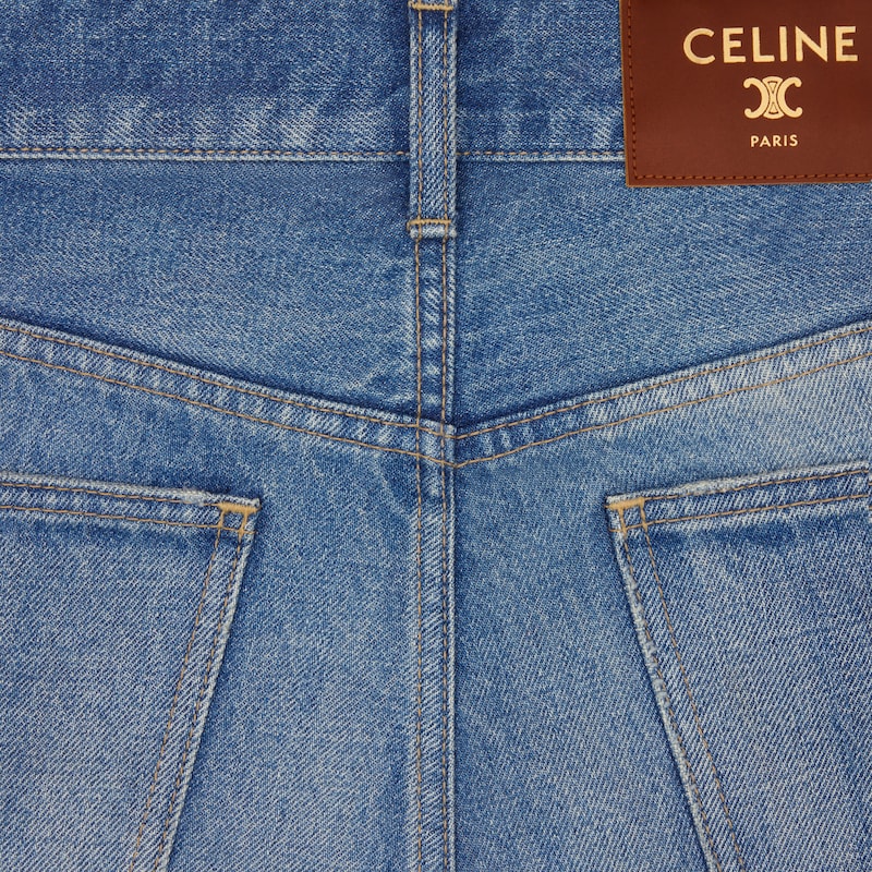 jolene jeans IN cotton denim - UNION WASH -  - 1 | CELINE