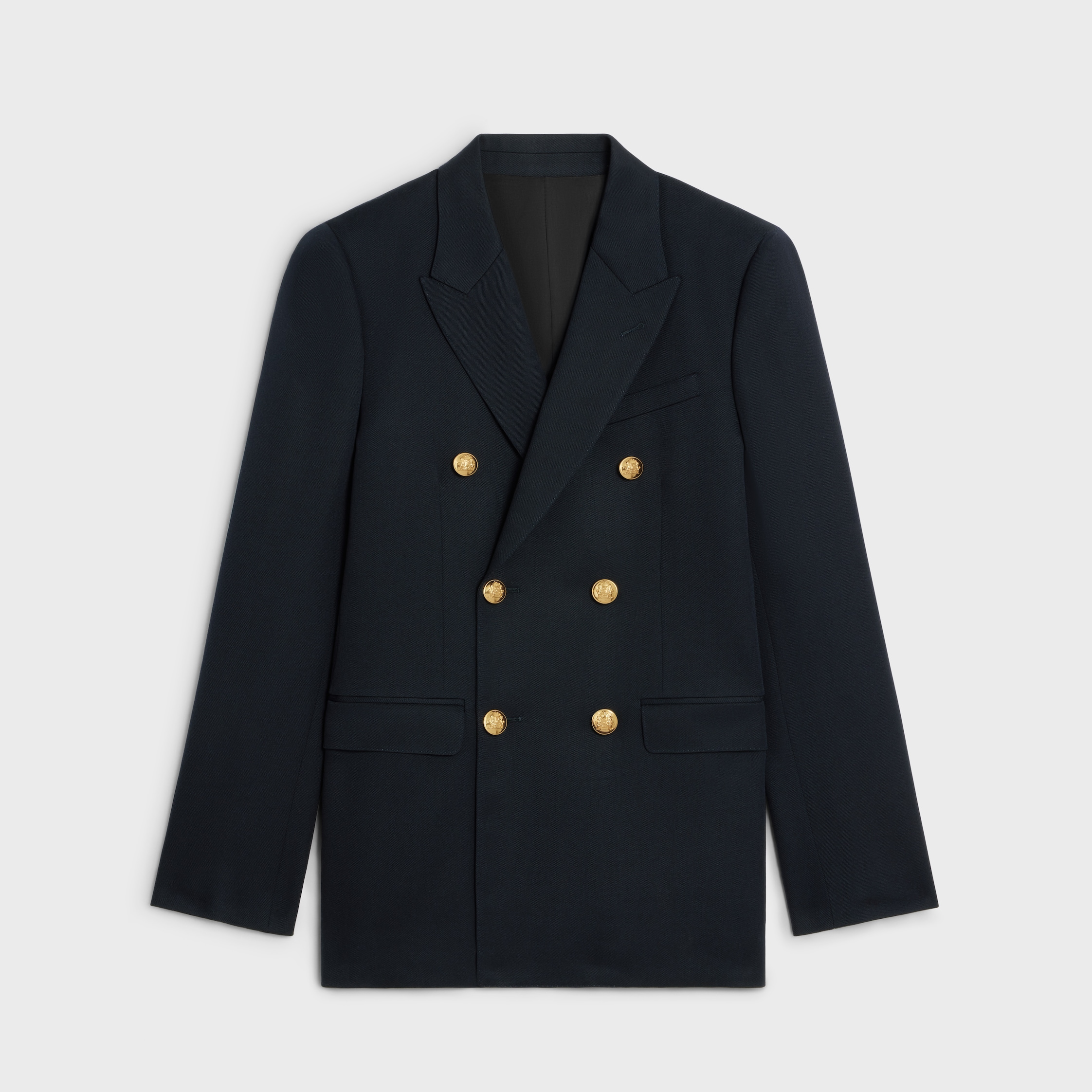 CELINE Wool jacket 2ボタン チェック キャンベル ジャケット CELINE Wool jacket 2ボタン チェック キャンベル ジャケット