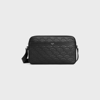 Mittelgroße Messenger-Tasche AUS Kalbsleder mit Triomphe Prägung - SCHWARZ - NEU - 1 | CELINE
