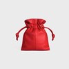 MICRO CRYSTAL POUCH IN SMOOTH LAMBSKIN - Ultra Red - NEW - 4 | CELINE