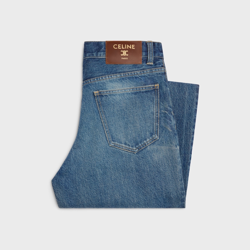 max jeans in denim - BROKEN BLUE WASH -  - 1 | CELINE