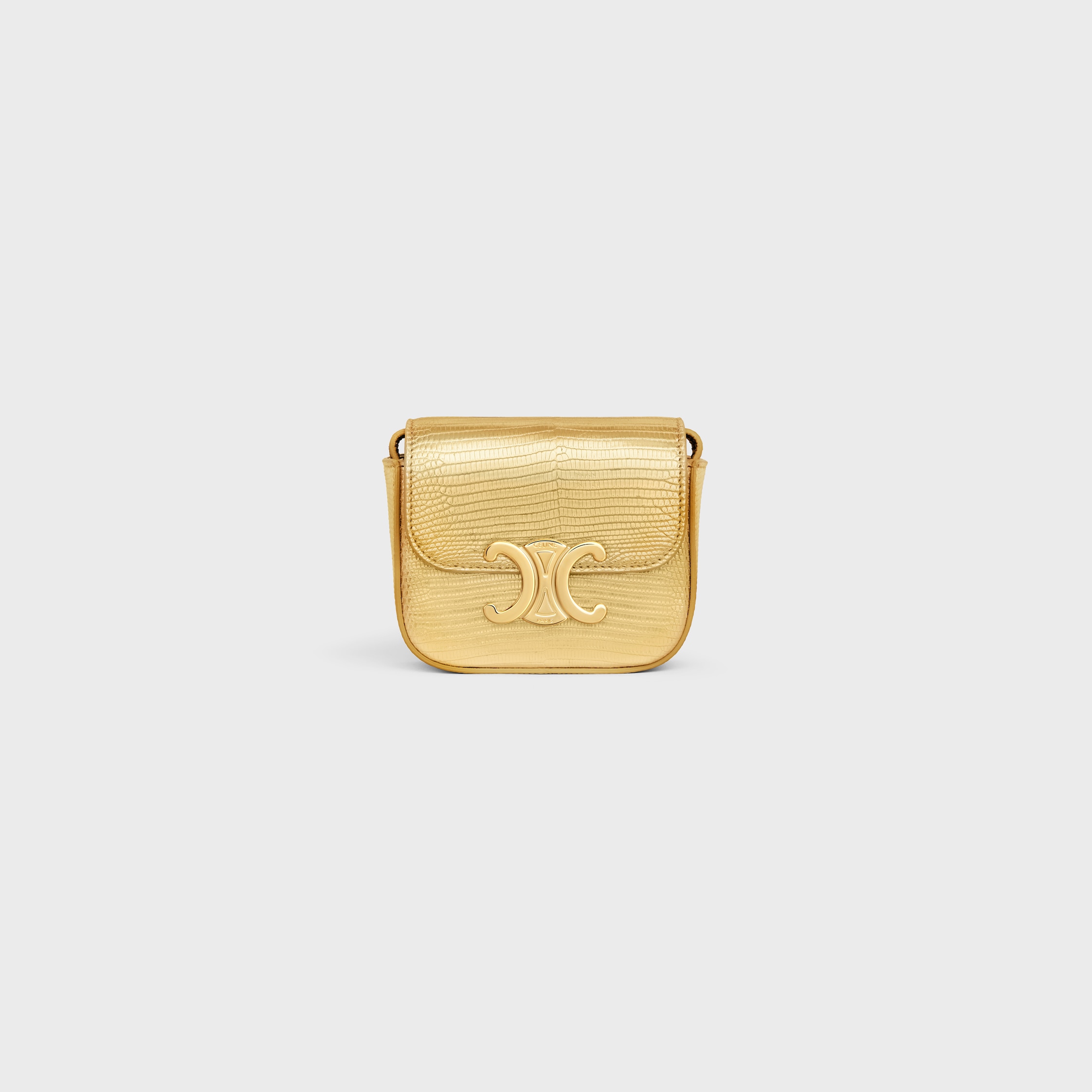 【CELINE】lizard Exotic C bag with Pampille【ランク:Ａ】 DESIGNER WOMEN'S LUXURY EXOTIC LEATHER MINI BAGS | CELINE