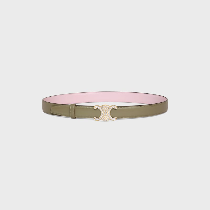 HEBILLA TRIOMPHE 25 MM DE LATÓN CON STRASS -  -  - 1 | CELINE