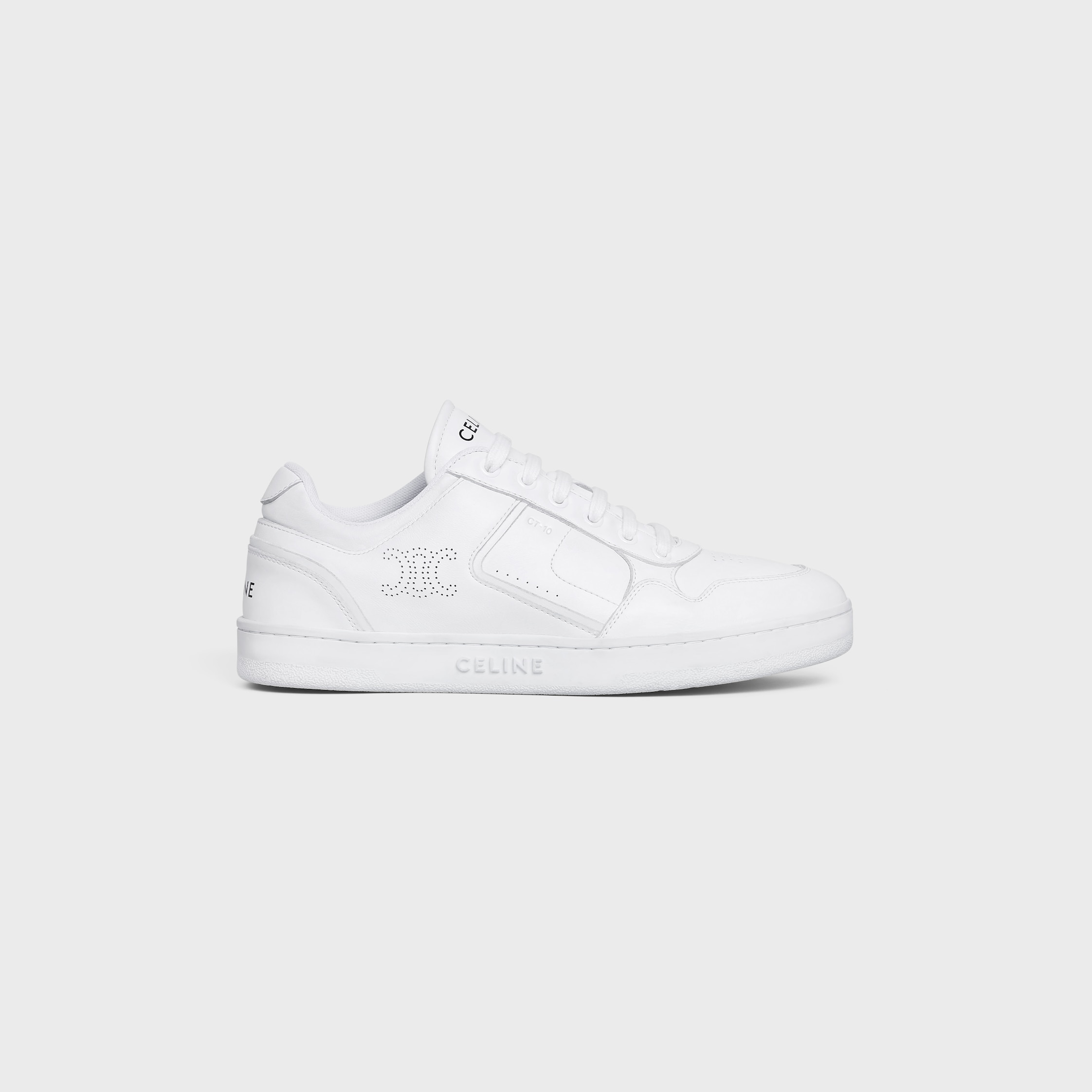 CELINE トレーナー CT-10 レースアップ ロースニーカー / カーフ