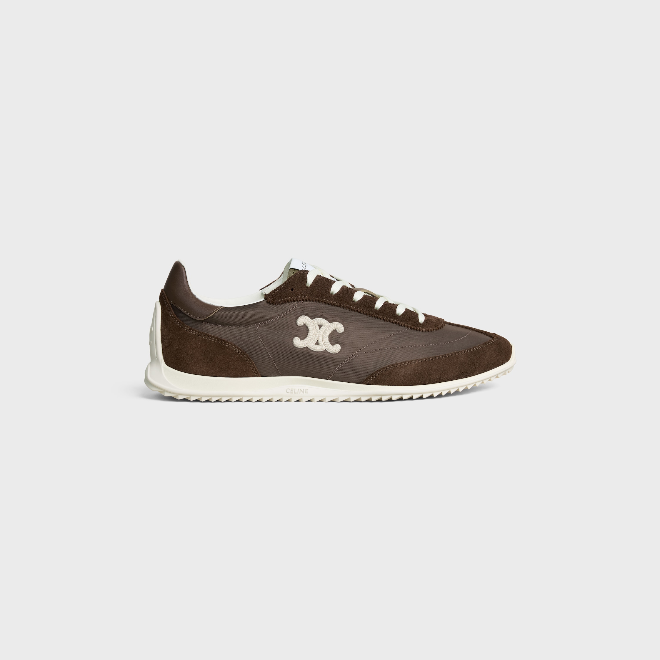 CELINE RACER SNEAKER IN NYLON, SUEDE CALFSKIN AND CALFSKIN