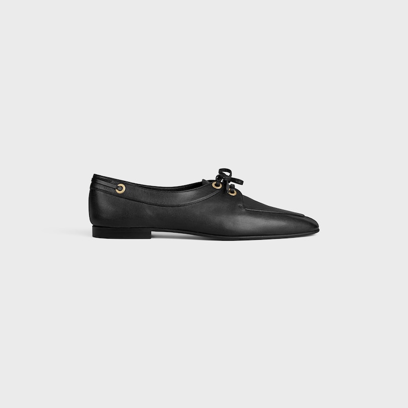 MILES LOAFER IN SUPPLE CALFSKIN - BLACK -  - 1 | CELINE