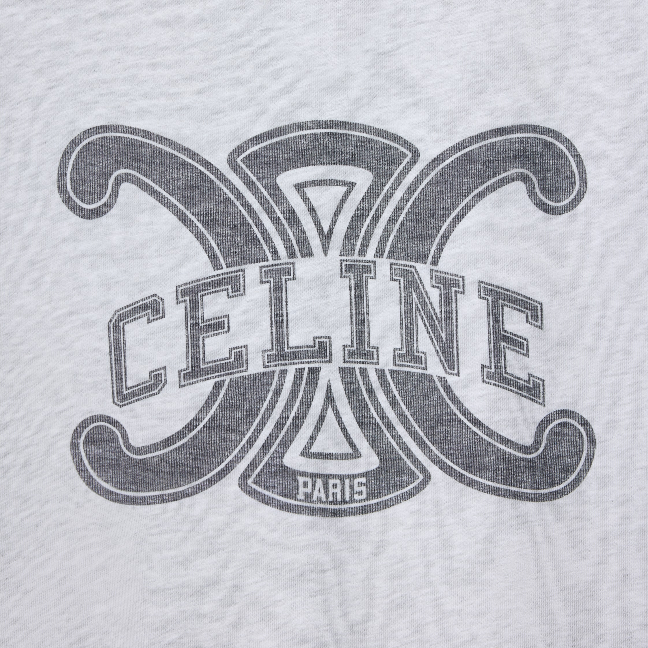 レギュラー スウェットシャツ / コットンフリース - | CELINE