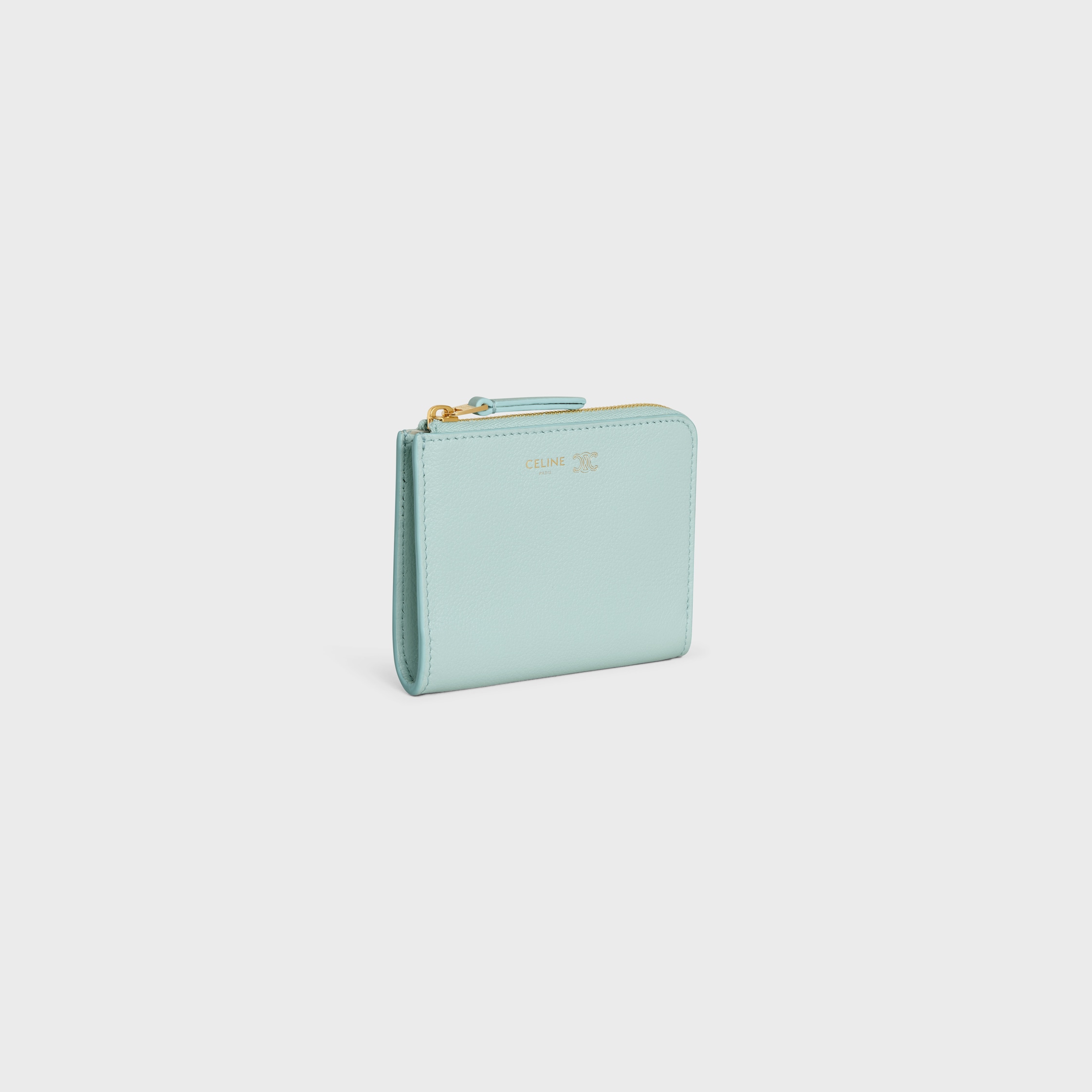 トリオンフ スタンプ フラットジップウォレット / グレインドサプル