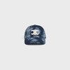 Triomphe Baseballmütze aus Batikbaumwolle - AUSGEBLICHENES DENIM -  - 2 | CELINE