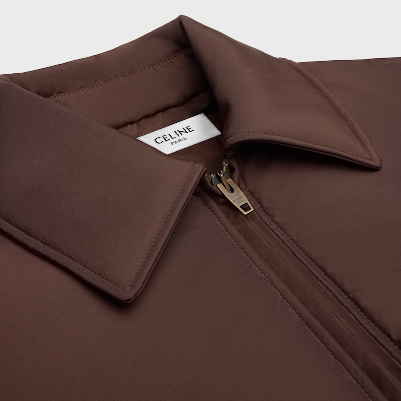 羽絨夾克 - 巧克力色 -  - 1 | CELINE
