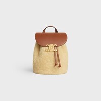 BACKPACK CELINE BONNIE IN Shearling - NATURAL / TAN - NEW - 1 | CELINE