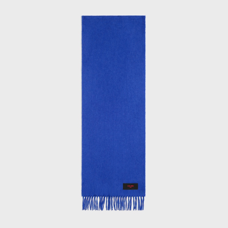 scarf IN cashmere - SAPPHIRE BLUE -  - 1 | CELINE