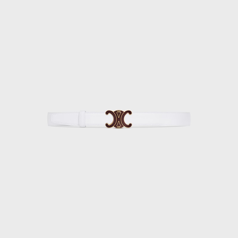lani&egrave;re de ceinture r&eacute;versible 25MM Veau lisse et veau grain&eacute; -  -  - 1 | CELINE
